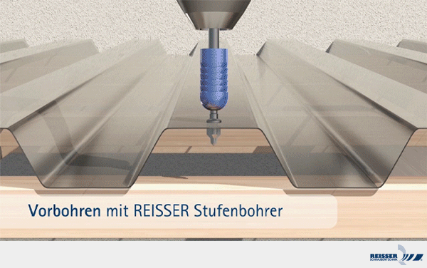 Abbildung von dem Reisser Abstandsset für Kunststoffprofile.